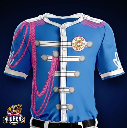 toledo mud hens jersey